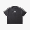 Umbro Offence Defence Tape T-Shirt / Washed Black 7