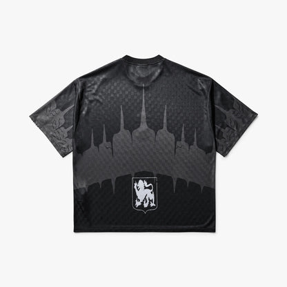 T-shirt Umbro History Tape Kit Noir / Rouge - Anthracite