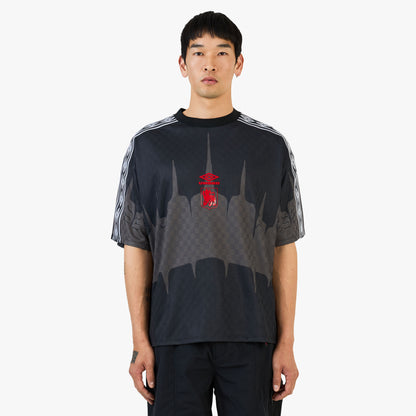 T-shirt Umbro History Tape Kit Noir / Rouge - Anthracite