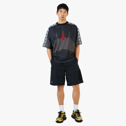 T-shirt Umbro History Tape Kit Noir / Rouge - Anthracite