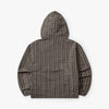 Umbro Checked Masked Anorak Beige / Dark Brown 11