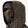 Umbro Checked Masked Anorak Beige / Dark Brown 6