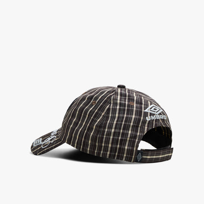 Casquette Umbro Check Hazard Beige / Marron foncé