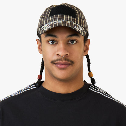 Casquette Umbro Check Hazard Beige / Marron foncé