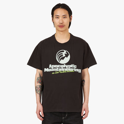 UXE Mentale Apocalyptic Mountaineering T-shirt / Noir