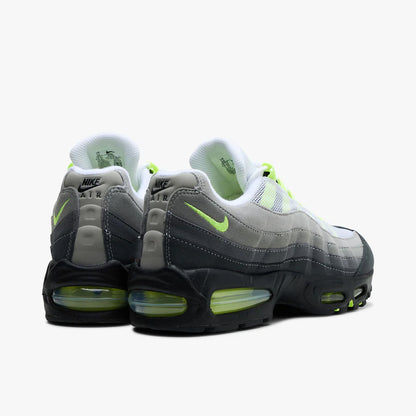 Nike Air Max 95 OG Noir / Jaune Néon - Gris Froid