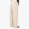 4YE Signature Pantalon à jambes larges Os / Brun 3