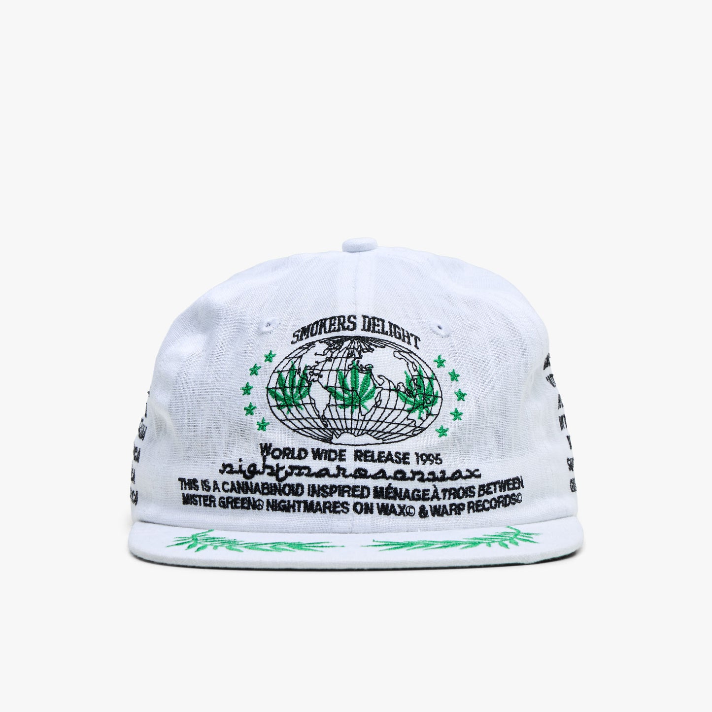 Casquette Mister Green Worldwide / Blanc