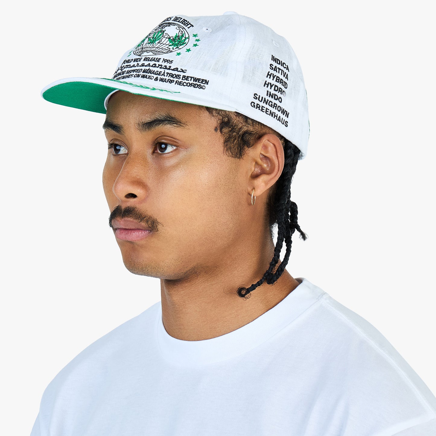 Casquette Mister Green Worldwide / Blanc