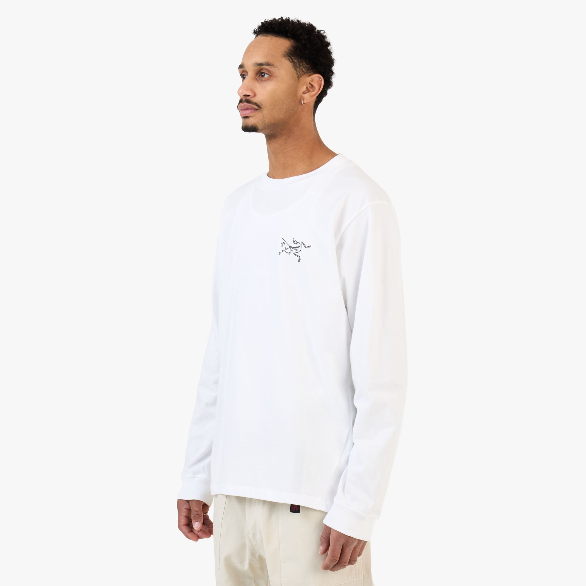 Arc'teryx Kragg Cotton LS White Light/Black – Livestock