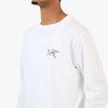 Arc'teryx Kragg Cotton LS White Light/Black 4