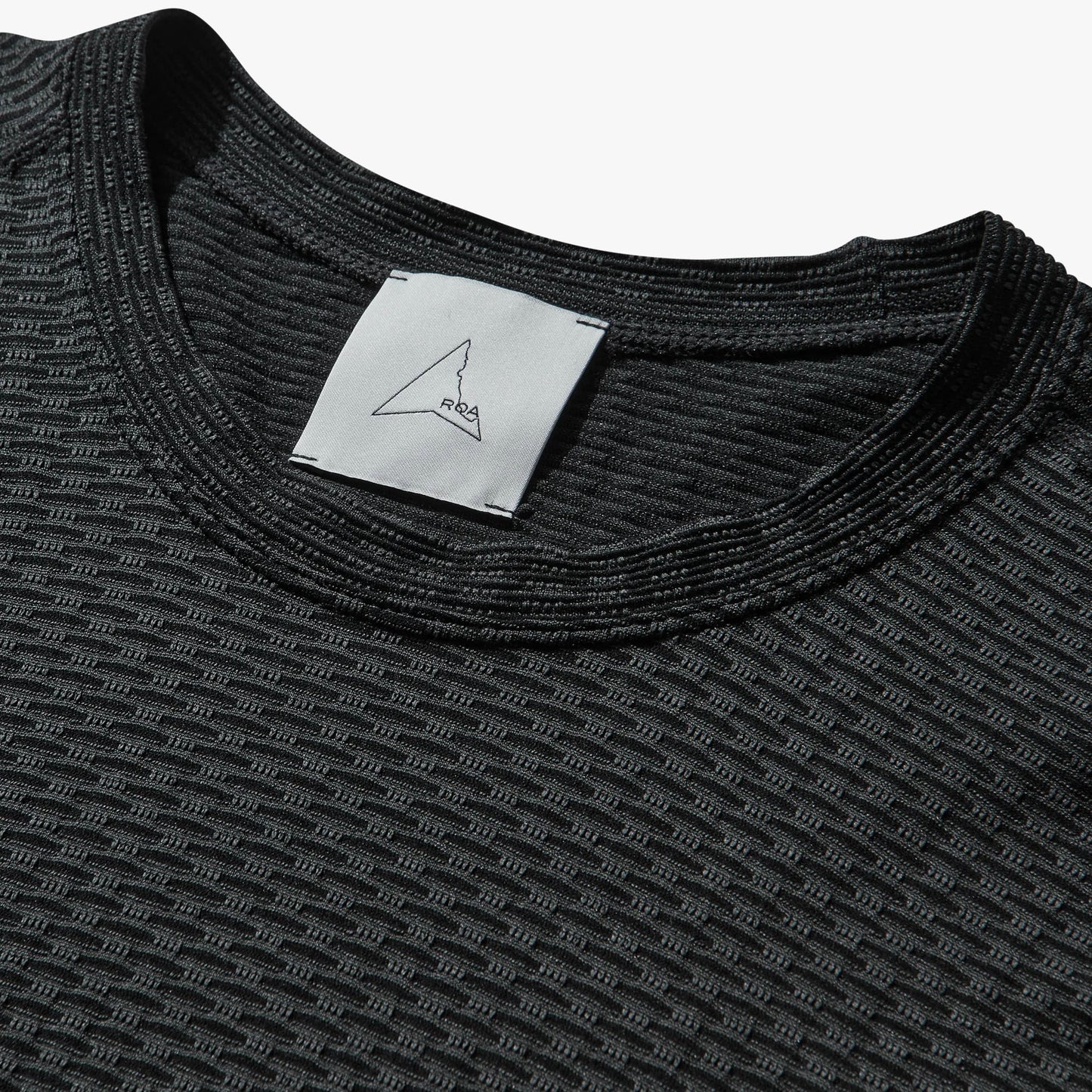 ROA Hivee Dryarn Lightweight Seamless T-Shirt / Black