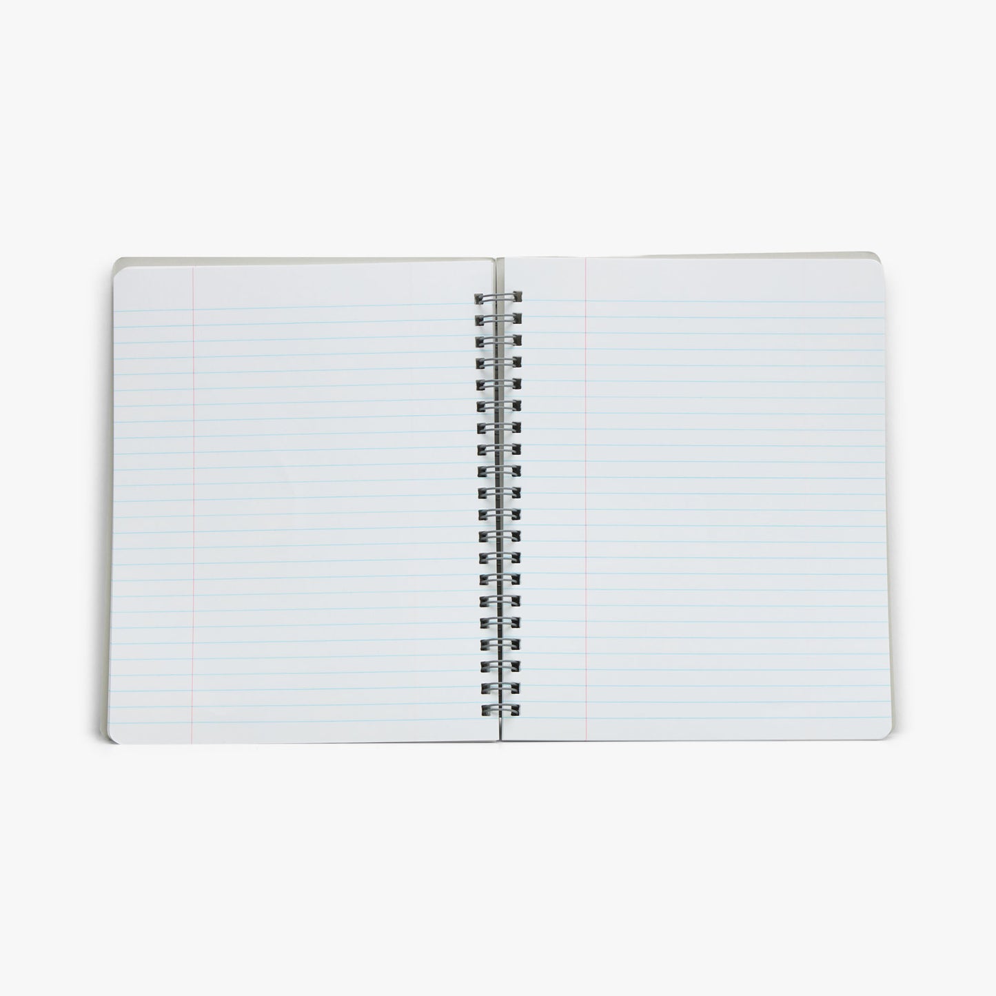 Actual Source + Penco ZZ410 Coil Notebook - Large Grey / Silver