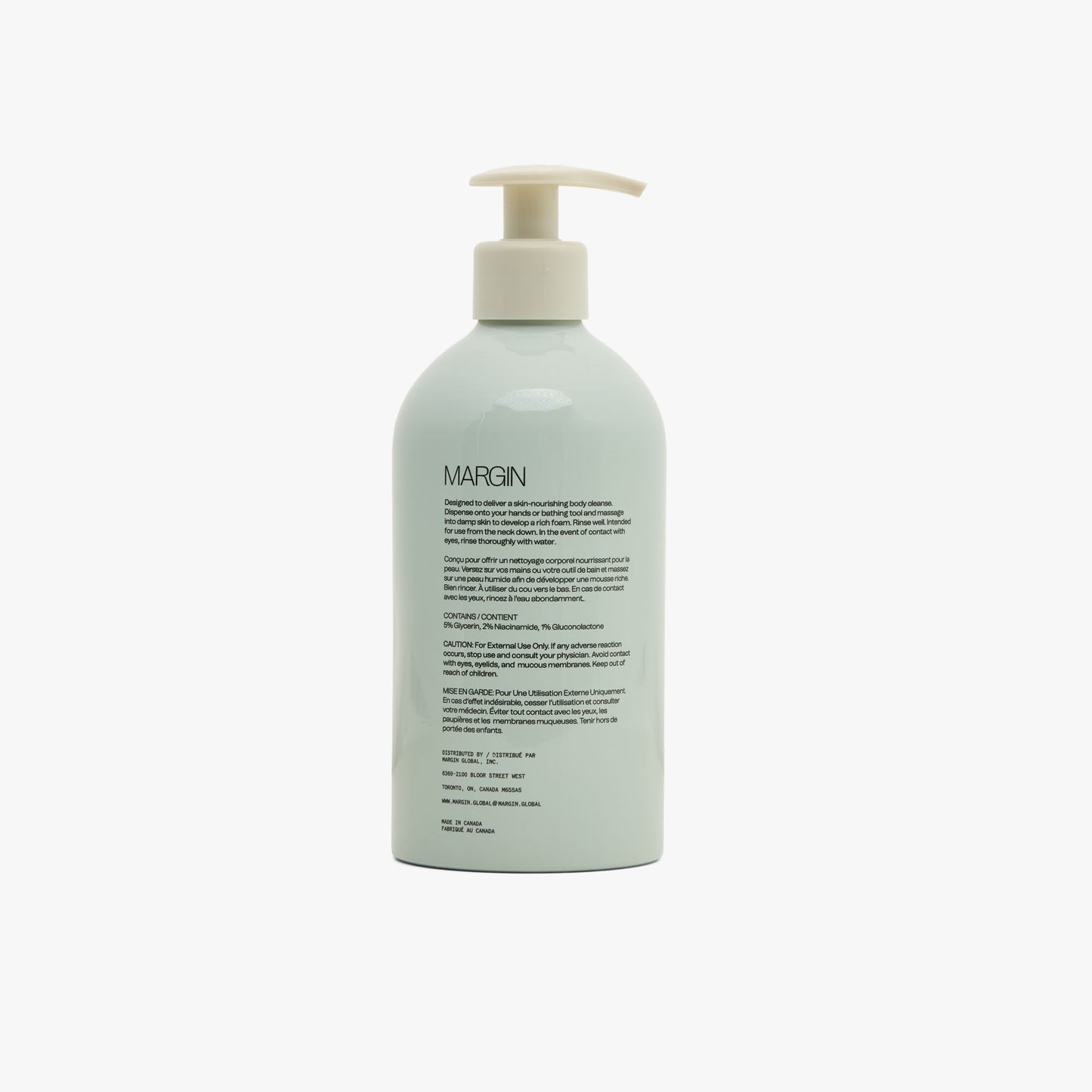 Margin Core Cleanse Bodywash 16.9OZ  / Veridian