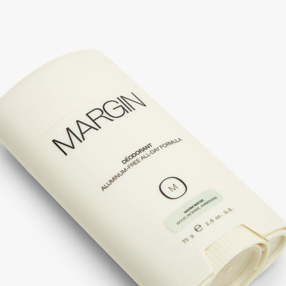 Margin Aluminium Free Clean Performance Deodorant Warm Water