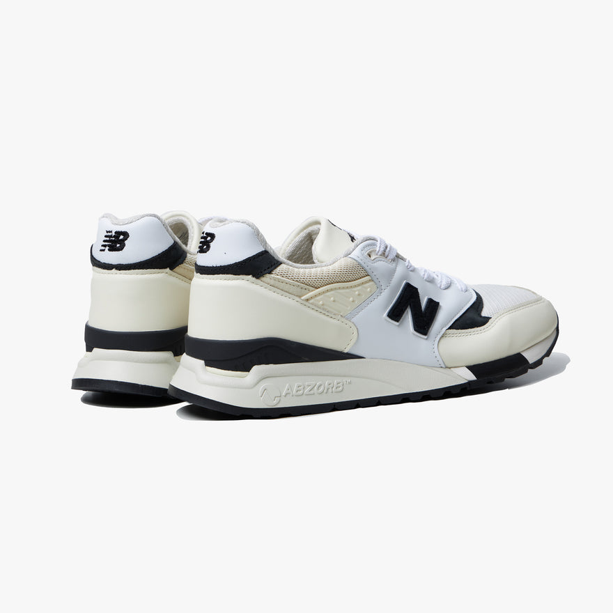 New Balance MADE In USA U998TI White / Black – Livestock