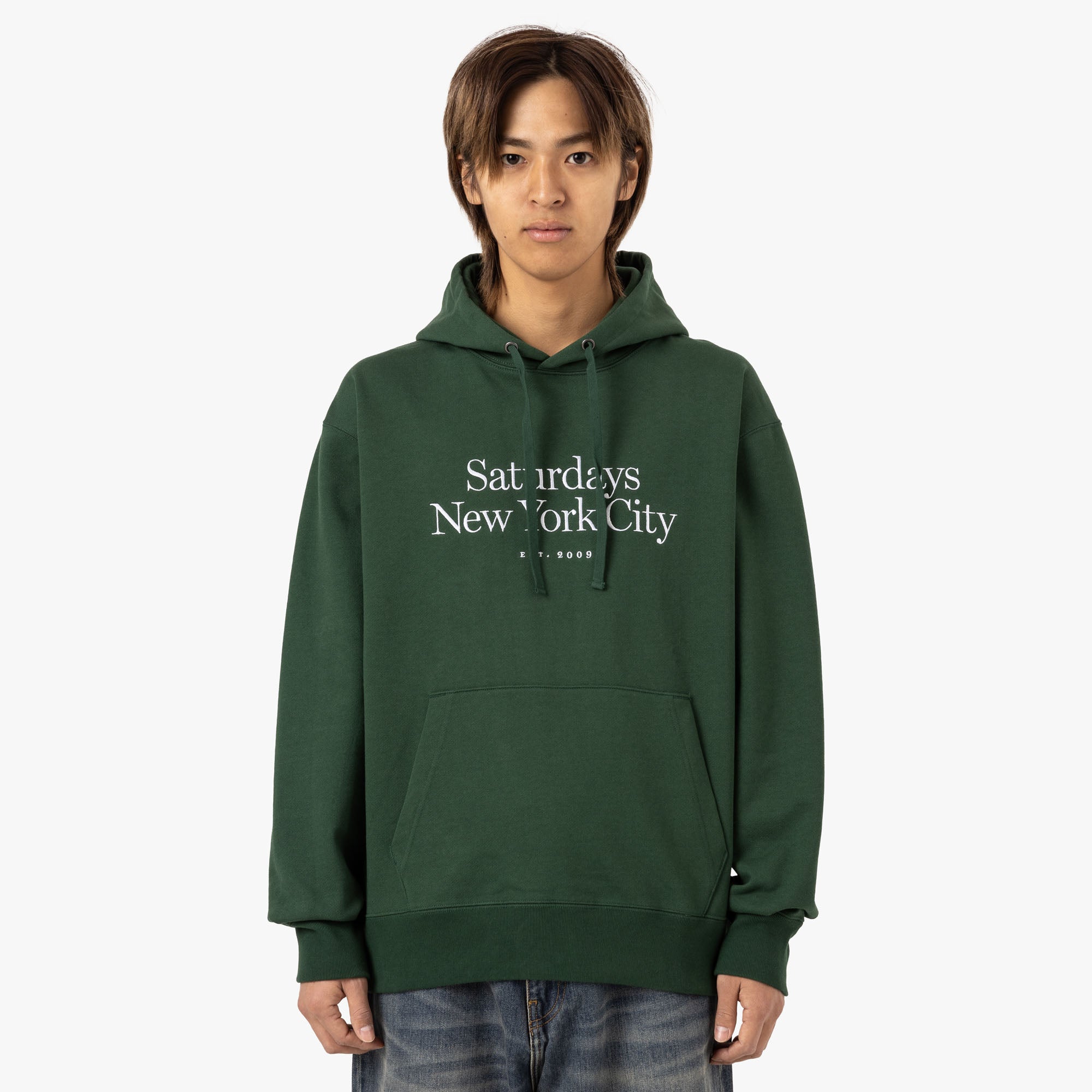 Saturdays NYC Ditch Miller Standard Hoodie / Green 1