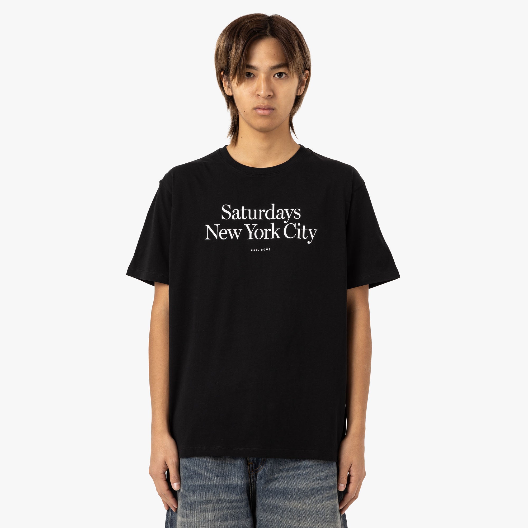 Saturdays NYC Miller Standard T-Shirt / Black 1