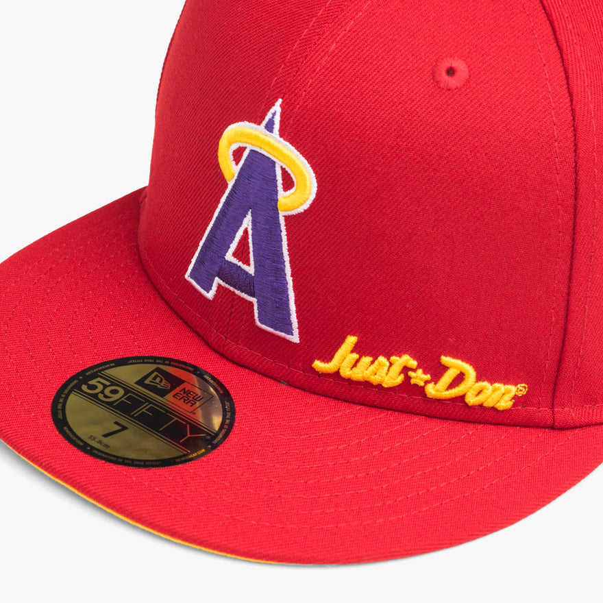Just Don x New Era Los Angeles Angels Hat / Red – Livestock