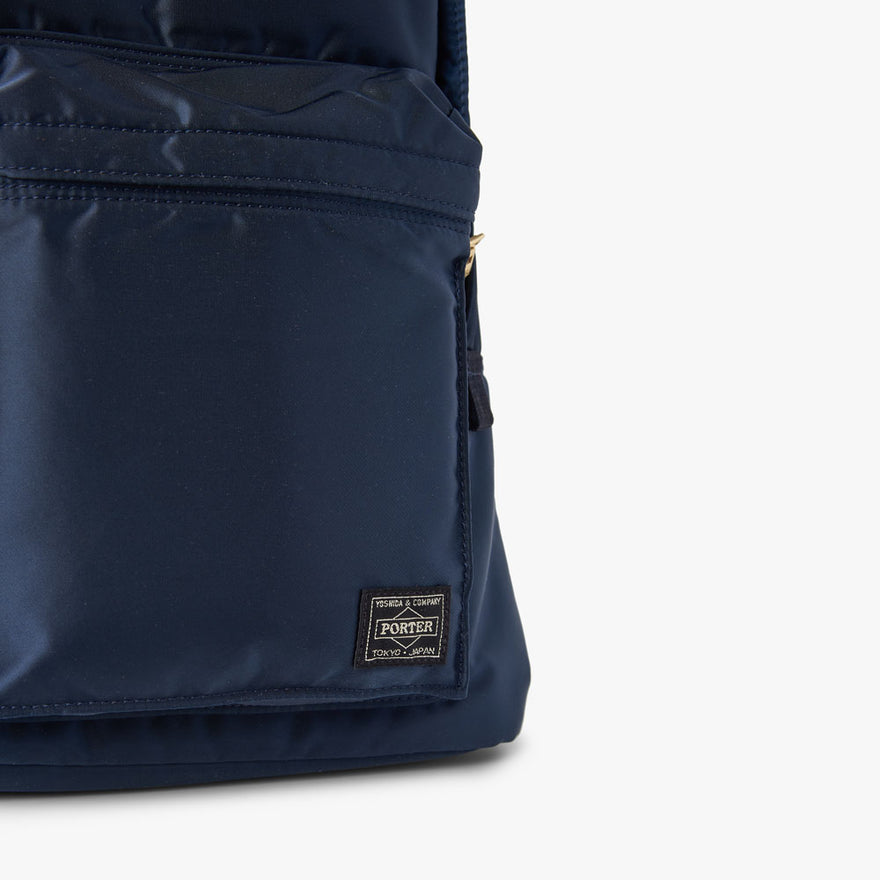 Porter-Yoshida and Co Tanker Day Backpack Medium Iron Blue for Men