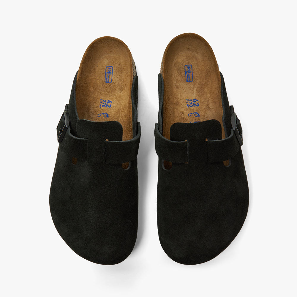 BIRKENSTOCK Boston ブラック dead stock Birkenstock Boston Suede / Black | Livestock