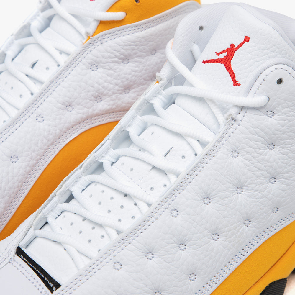 Jordan 13 Retro White / University Red - Del Sol – Livestock