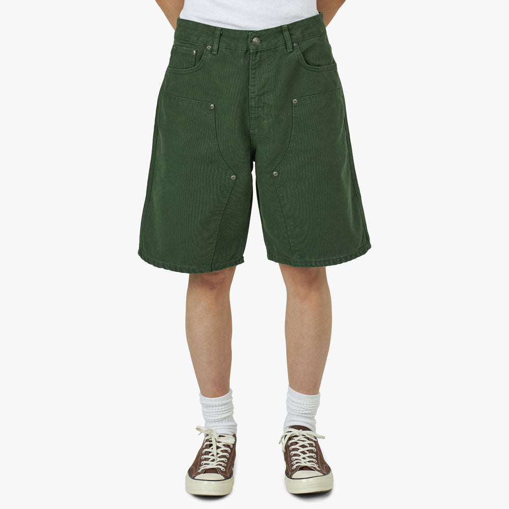 Fucking Awesome Double Knee Shorts / Hunter Green