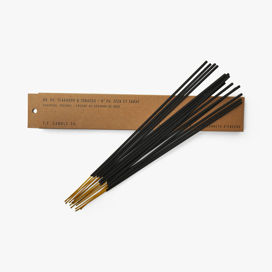 P.F. Candle Co. Incense (15 Sticks) / Teakwood & Tobacco – Livestock