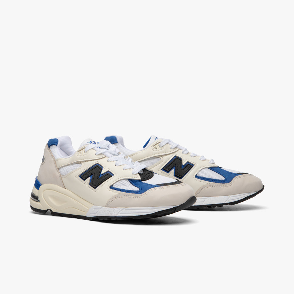 New Balance MADE in USA M990WB2 White / Blue – Livestock