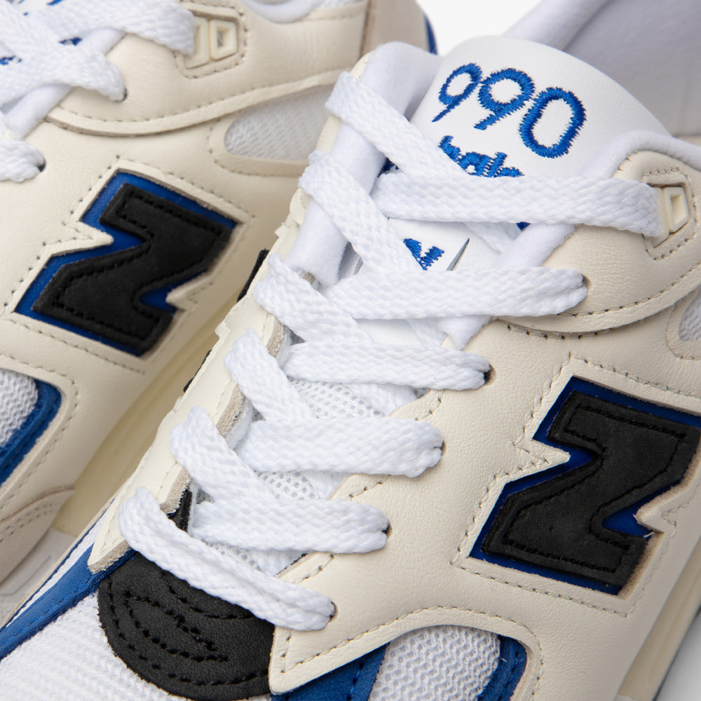 New Balance MADE in USA M990WB2 White / Blue – Livestock