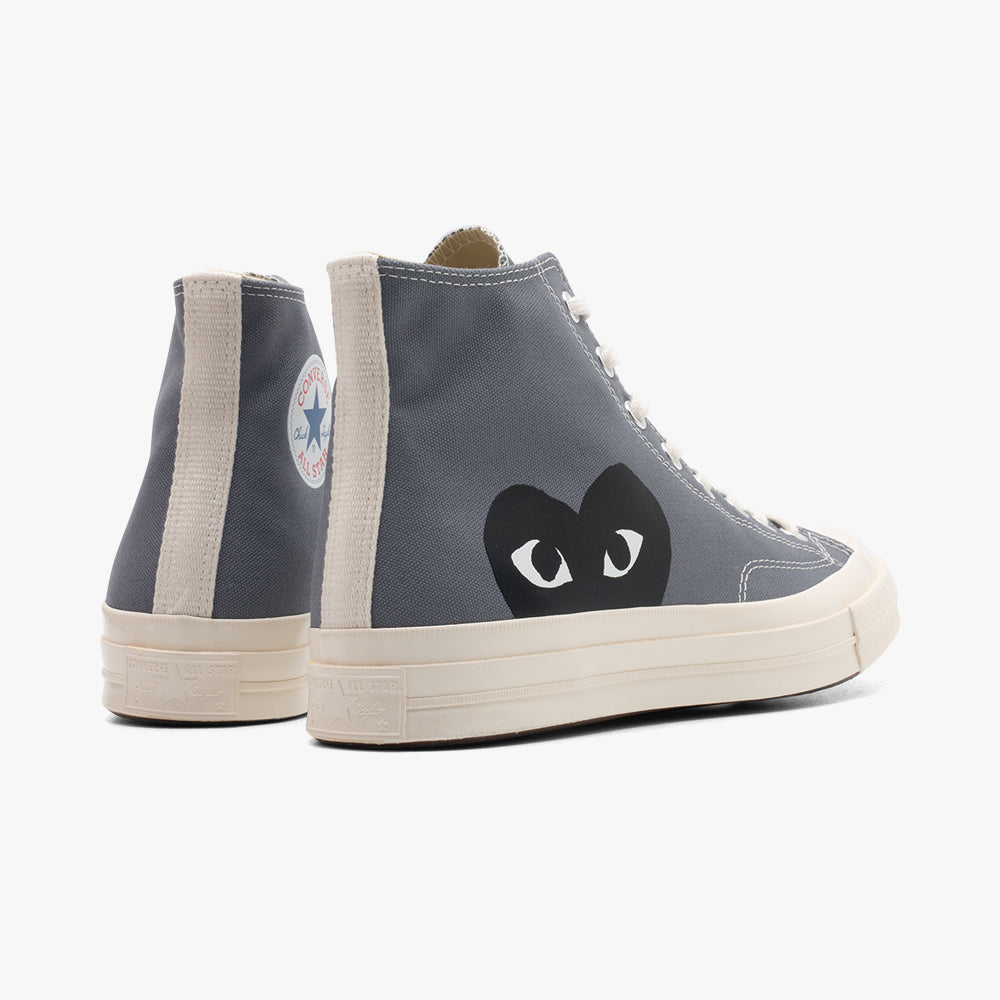 Converse x COMME des GARCONS PLAY Chuck Taylor Hi Grey Livestock