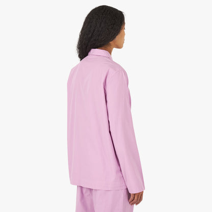 Tekla Popeline Chemise à manches longues / Rose Mauve
