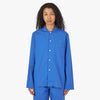 Tekla Poplin Long Sleeve Shirt / Royal Blue 1