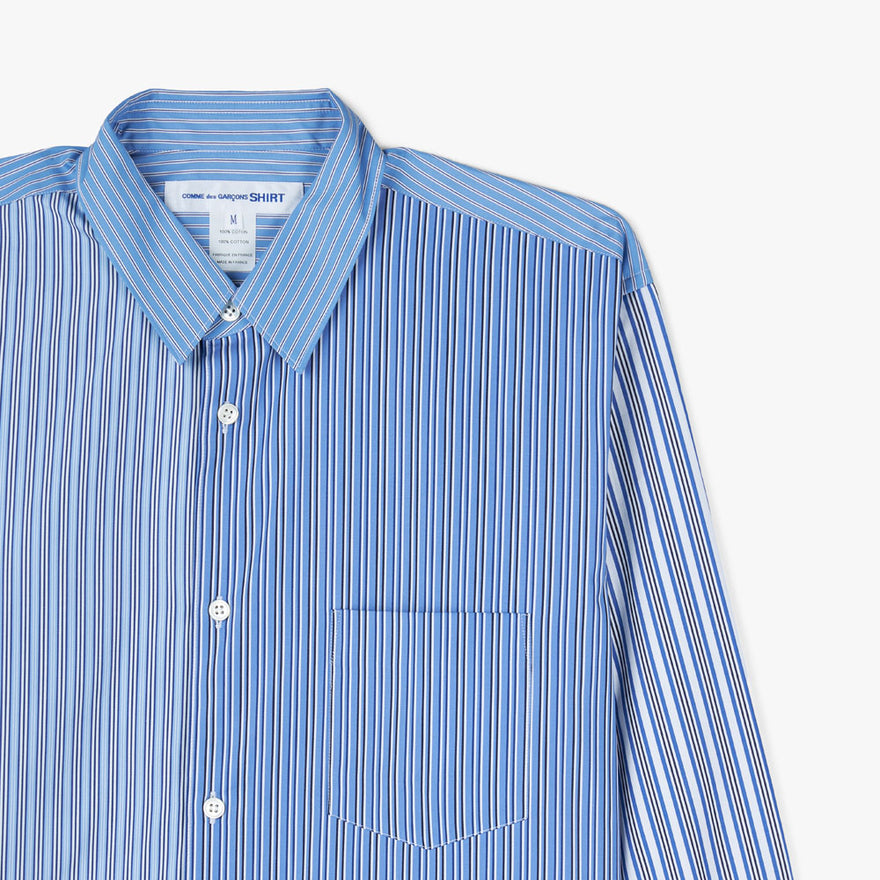 COMME des GARÇONS SHIRT Yarn Dyed Stripe Poplin Shirt / Stripe 2