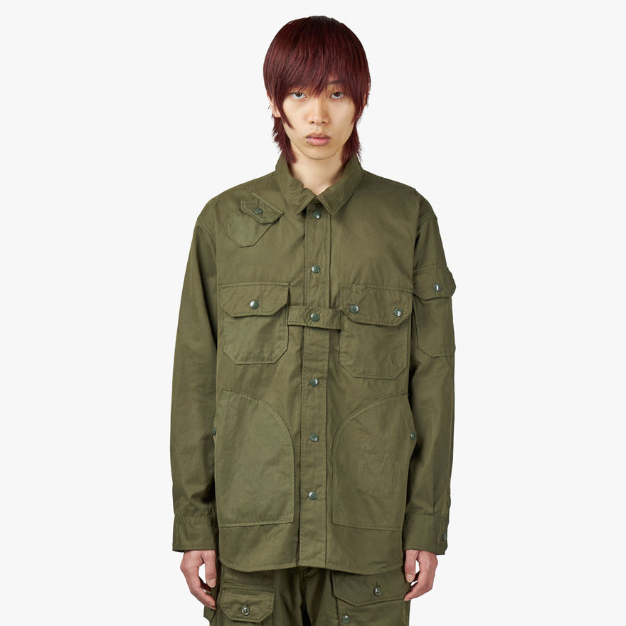 Engineered Garments Explorer Shirt Jacket / Olive – Livestock