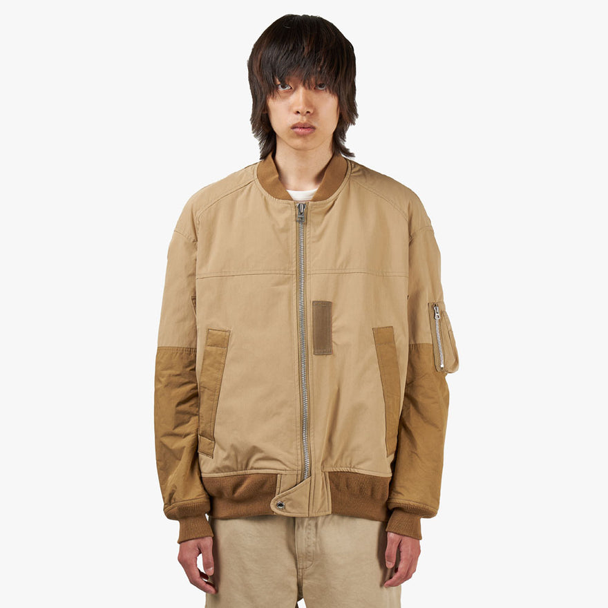 Junya Watanabe MAN Nylon Bomber Jacket / Beige – Livestock